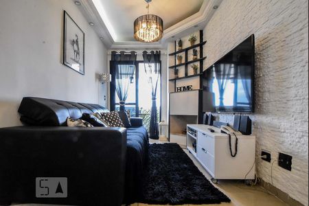 Sala de Estar de apartamento para alugar com 2 quartos, 49m² em Brooklin Paulista, São Paulo