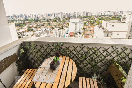 Varanda de apartamento para alugar com 2 quartos, 49m² em Brooklin Paulista, São Paulo