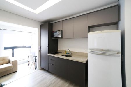 Cozinha de kitnet/studio à venda com 1 quarto, 36m² em Campo Belo, São Paulo