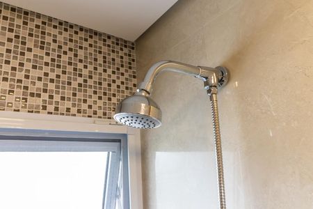 Apartamento à venda com 59m², 1 quarto e 2 vagasDetalhe do Banheiro Social