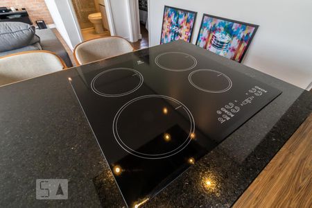 Apartamento à venda com 59m², 1 quarto e 2 vagasDetalhe da Cozinha