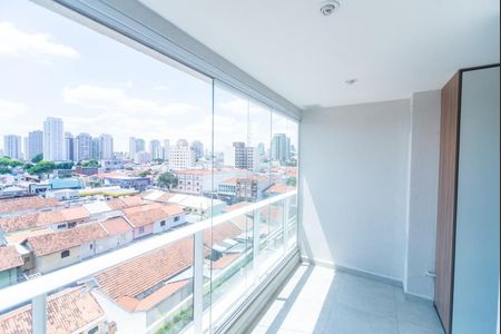 Varanda de apartamento à venda com 1 quarto, 50m² em Vila Gomes Cardim, São Paulo