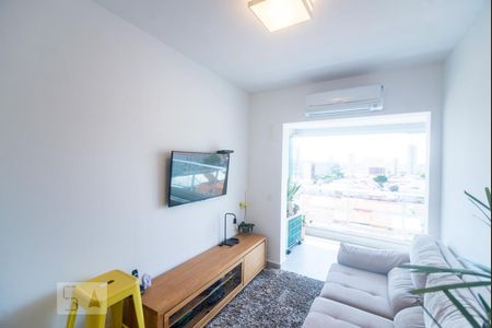 Sala de apartamento à venda com 1 quarto, 50m² em Vila Gomes Cardim, São Paulo