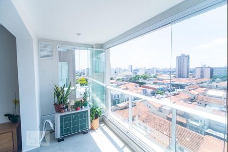 Varanda de apartamento à venda com 1 quarto, 50m² em Vila Gomes Cardim, São Paulo