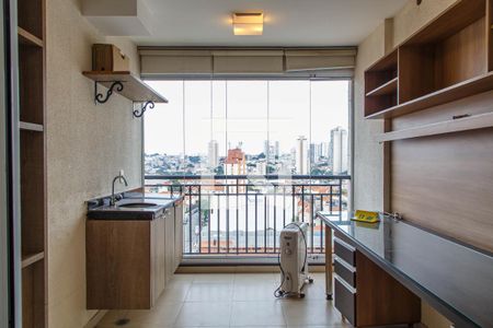 Varanda de apartamento para alugar com 1 quarto, 60m² em Vila Regente Feijó, São Paulo