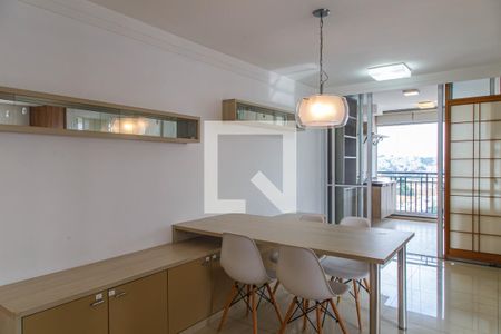 Sala de apartamento para alugar com 1 quarto, 60m² em Vila Regente Feijó, São Paulo