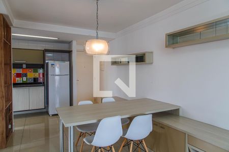Sala de apartamento para alugar com 1 quarto, 60m² em Vila Regente Feijó, São Paulo