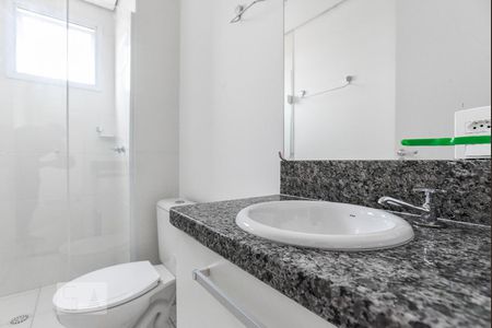 Banheiro de apartamento à venda com 3 quartos, 55m² em Paulicéia, São Bernardo do Campo