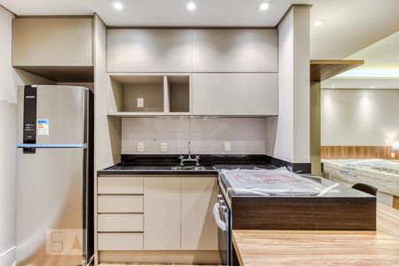 Cozinha de kitnet/studio à venda com 1 quarto, 61m² em Itaim Bibi, São Paulo