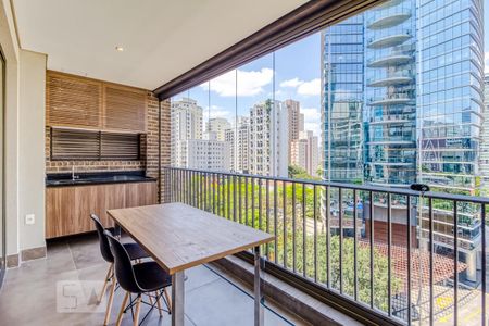 Studio à venda com 61m², 1 quarto e 1 vaga Studio à venda com 61m², 1 quarto e 1 vagaVaranda