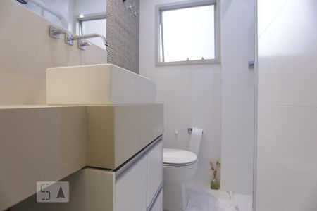 Banheiro de apartamento à venda com 1 quarto, 40m² em Santa Cecília, São Paulo