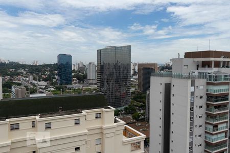 Studio à venda com 57m², 1 quarto e 1 vagaVista da área de serviço