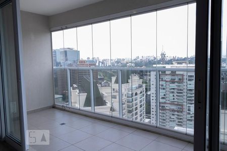 Vista da Sala de kitnet/studio à venda com 1 quarto, 57m² em Vila Gertrudes, São Paulo