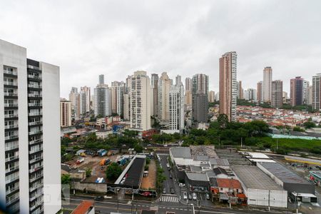 Varanda - Vista de apartamento para alugar com 3 quartos, 99m² em Vila Regente Feijó, São Paulo