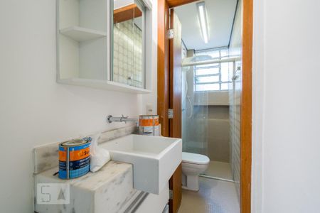 Banheiro de apartamento para alugar com 1 quarto, 49m² em Serra, Belo Horizonte