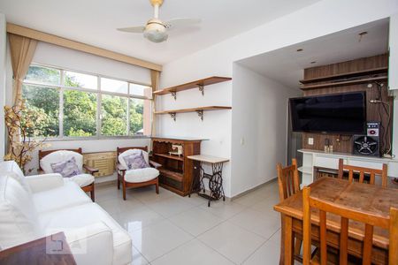 Sala de apartamento à venda com 2 quartos, 65m² em Laranjeiras, Rio de Janeiro