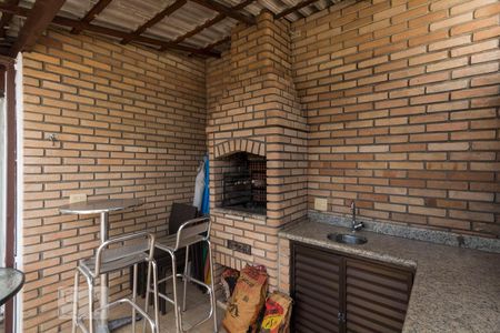 Apartamento para alugar com 112m², 1 quarto e 2 vagasChurrasqueira da cobertura