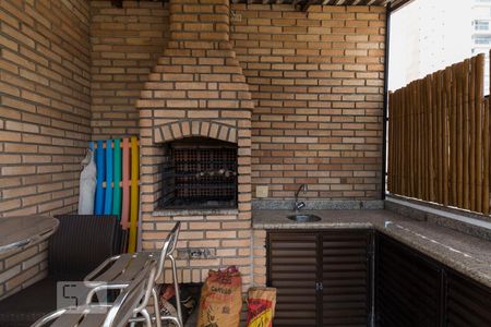 Apartamento para alugar com 112m², 1 quarto e 2 vagasChurrasqueira da cobertura