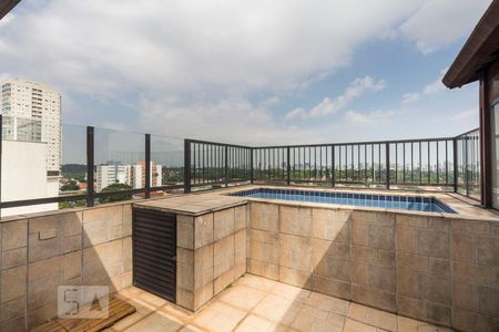 Apartamento para alugar com 112m², 1 quarto e 2 vagasÁrea Externa da cobertura