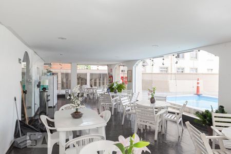 Apartamento para alugar com 52m², 1 quarto e 1 vagaSalão de festas 
