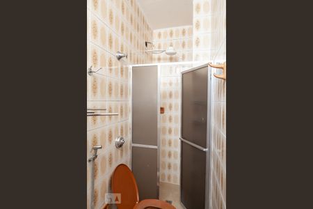 Banheiro da suíte 1 de apartamento para alugar com 1 quarto, 52m² em Cruzeiro, Belo Horizonte
