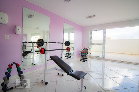 Apartamento para alugar com 46m², 2 quartos e 1 vaga Apartamento para alugar com 46m², 2 quartos e 1 vagaÁrea comum - Academia