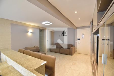 Sala/Cozinha de kitnet/studio para alugar com 1 quarto, 67m² em Bigorrilho, Curitiba