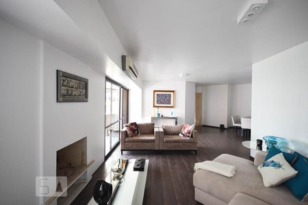 Sala de apartamento para alugar com 3 quartos, 129m² em Vila Morumbi, São Paulo