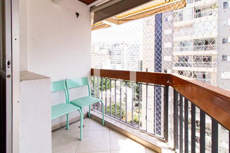 Varanda da Sala de apartamento para alugar com 2 quartos, 66m² em Perdizes, São Paulo