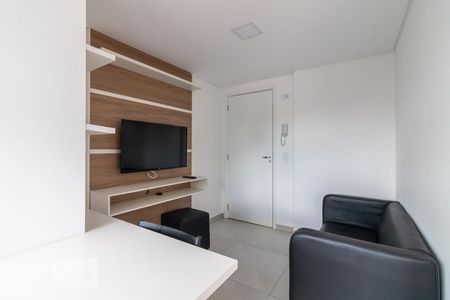 Sala de apartamento para alugar com 1 quarto, 25m² em Mercês, Curitiba