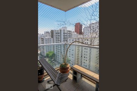 Varanda sala 2 de apartamento para alugar com 3 quartos, 180m² em Itaim Bibi, São Paulo