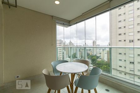 Varanda da Sala de apartamento para alugar com 1 quarto, 43m² em Paraíso, São Paulo