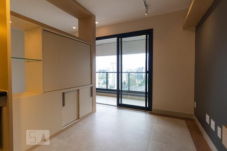 Sala de apartamento à venda com 1 quarto, 38m² em Campo Belo, São Paulo