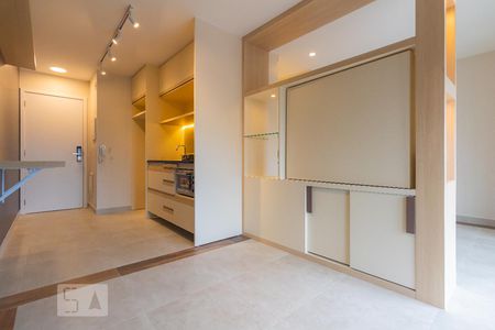 Sala de apartamento à venda com 1 quarto, 38m² em Campo Belo, São Paulo