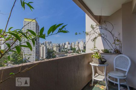 Varanda da Sala de apartamento para alugar com 2 quartos, 80m² em Vila Andrade, São Paulo