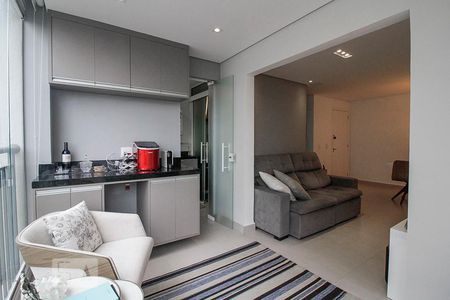 Varanda de apartamento à venda com 2 quartos, 60m² em Vila Anastácio, São Paulo