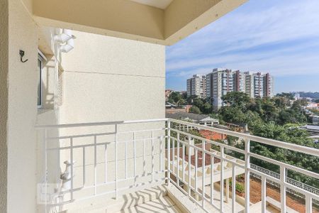 Varanda da Sala de apartamento para alugar com 2 quartos, 56m² em Vila Butantã, São Paulo