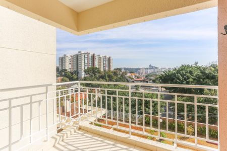 Varanda da Sala de apartamento para alugar com 2 quartos, 56m² em Vila Butantã, São Paulo