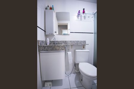 banheiro de apartamento para alugar com 2 quartos, 52m² em Jardim Antonio Von Zuben, Campinas