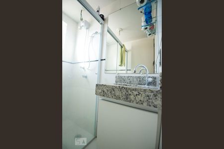 banheiro da suite de apartamento para alugar com 2 quartos, 52m² em Jardim Antonio Von Zuben, Campinas