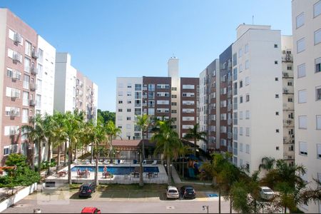 Vista da Sala de apartamento para alugar com 2 quartos, 57m² em Vila Nova, Porto Alegre