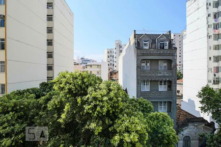 Vista da Sala de apartamento à venda com 1 quarto, 44m² em Centro, Rio de Janeiro