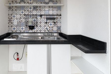 Cozinha de apartamento à venda com 1 quarto, 43m² em Santa Cecília, São Paulo