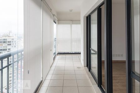 Varanda de apartamento à venda com 1 quarto, 43m² em Santa Cecília, São Paulo