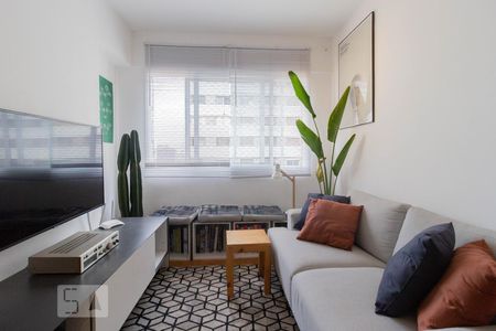 Sala de apartamento para alugar com 1 quarto, 41m² em Pinheiros, São Paulo