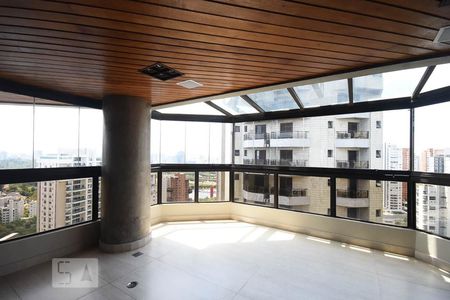 Varanda de apartamento à venda com 4 quartos, 360m² em Paraíso do Morumbi, São Paulo