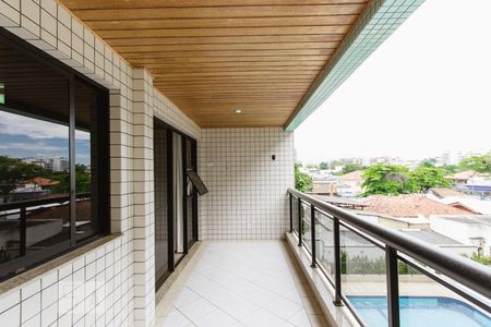 Varanda Sala de apartamento para alugar com 3 quartos, 92m² em Freguesia (jacarepaguá), Rio de Janeiro