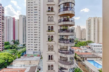 Vista de apartamento à venda com 1 quarto, 47m² em Indianópolis, São Paulo