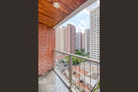 Varanda de apartamento à venda com 1 quarto, 47m² em Indianópolis, São Paulo