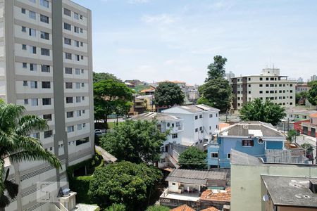 VISTA SALA de apartamento à venda com 2 quartos, 62m² em Vila Albertina, São Paulo